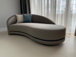 Grey suede Furniture Luton